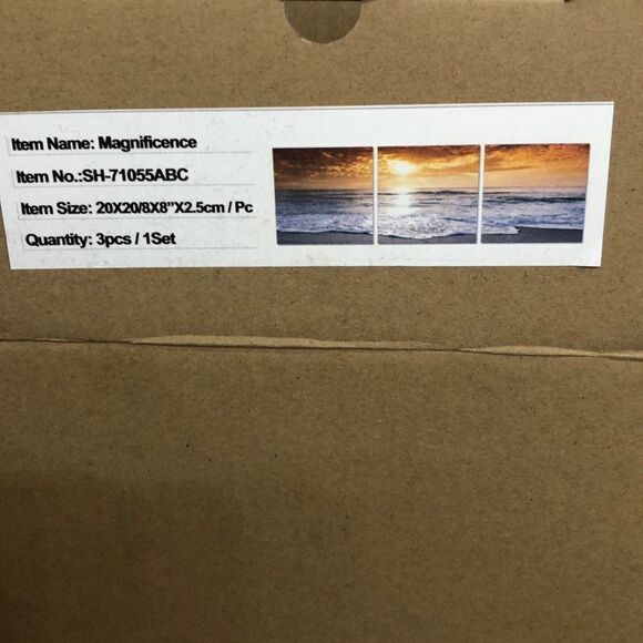Art 🖼 Montage. 3 piece Sunset. DON’T Bundle - Picture 5 of 5
